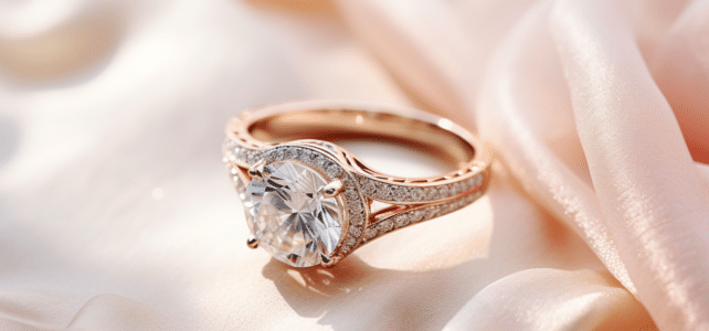 Bague de fiançailles solitaire accompagné : origine de cette bague