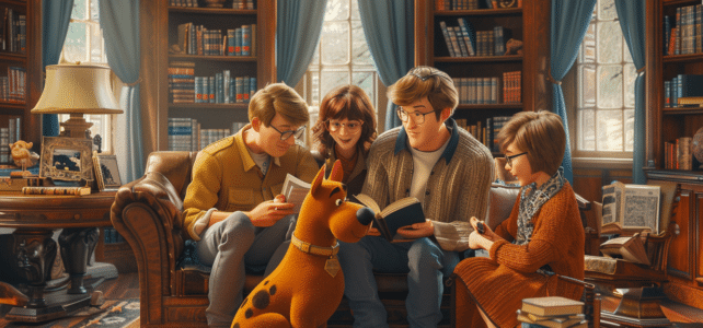 Analyse des relations et interactions au sein du célèbre gang de Scooby-Doo